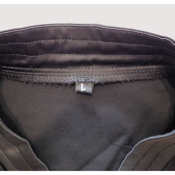 Zune ZX Dark of the Moon Kimono Unisex Large Black Red Embroidery Short Sleeve - Picture 4 of 8